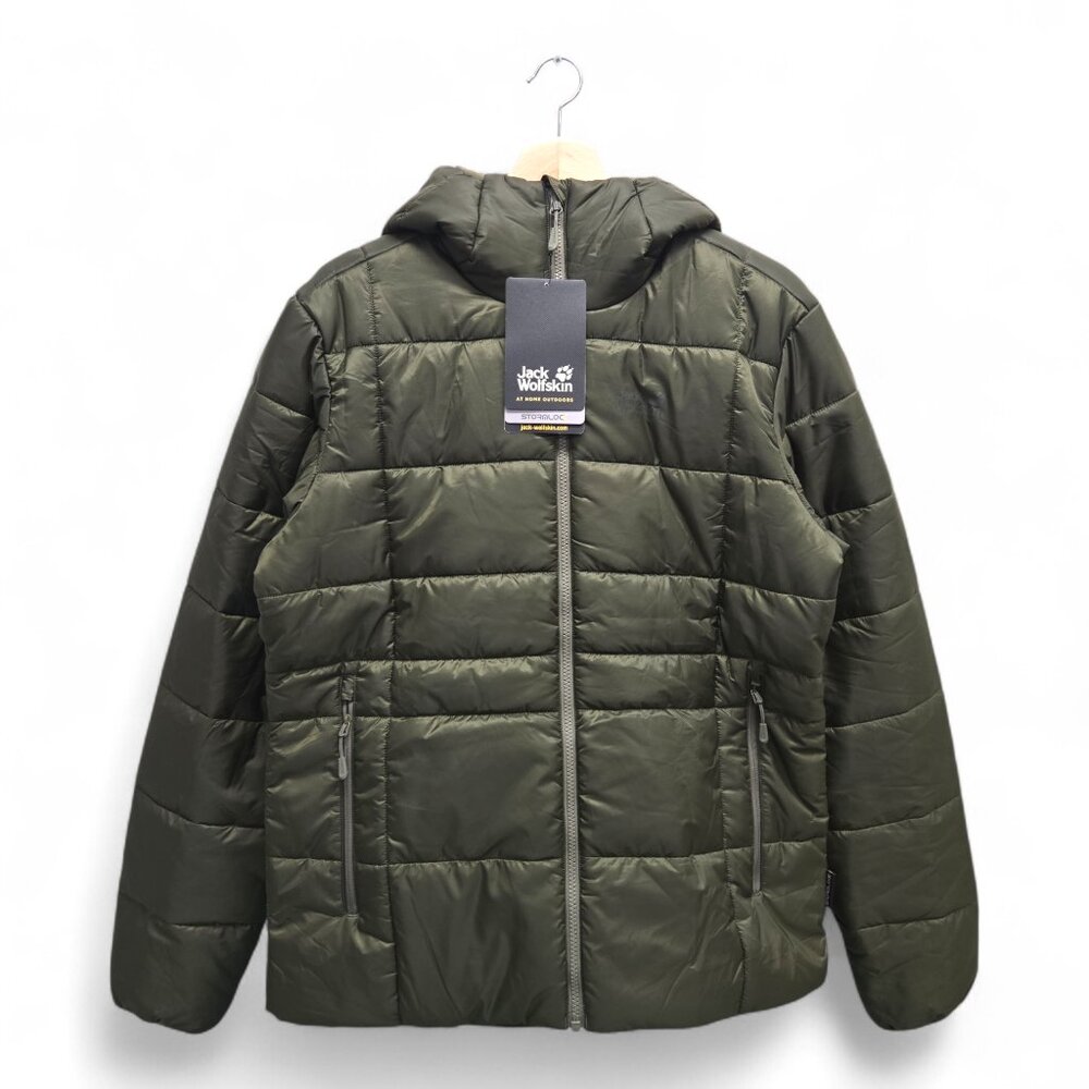 Jack Wolfskin Men’s Argon Thermic Jacket Medium Green NWT